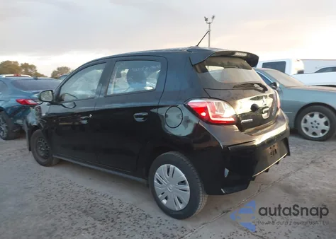 2024 Mitsubishi Mirage Es/Le из США, поврежденный, VIN ML32AUHJ4RH005827